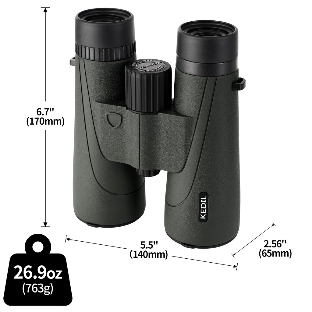 12x50 ED Binoculars for Adults-Professional HD Optical IPX7 Waterproof High Power BAK4 Prism Telescope for Bird Watching Travel