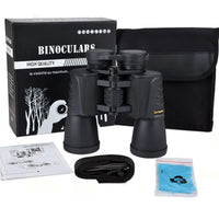 Binoculars 20x50 Zoom Profissional Telescope 168m\1000m HD Wide Angle BAK4 Prism Waterproof Telescopio Powerful Hunting Outdoor